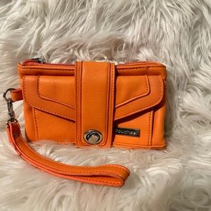 Pouchee Original Wallet Wraitlet NWOT Orange